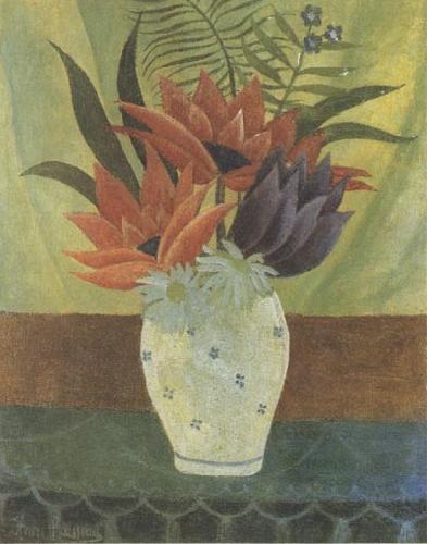 Henri Rousseau Lotus Flowers oil painting image